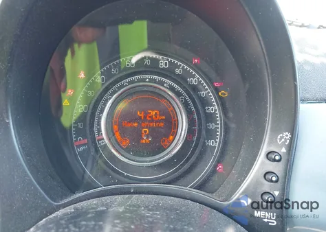 2013 Fiat 500 Sport z USA, uszkodzony, nr VIN 3C3CFFBR9DT535092